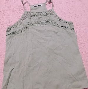 Green Halter Top